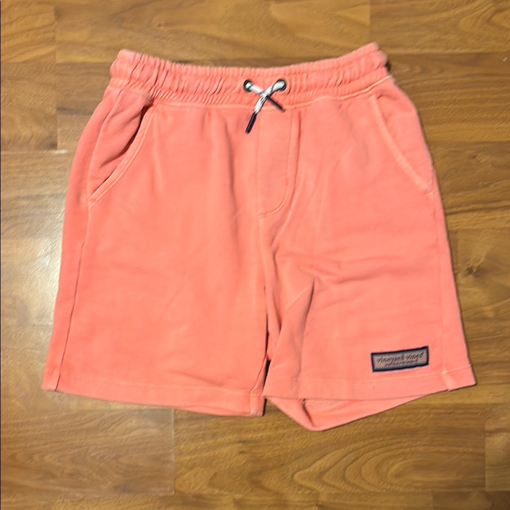 Vineyard Vines Coral Drawstring Shorts